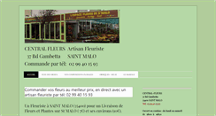 Desktop Screenshot of central-fleurs.com