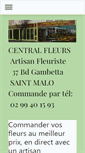 Mobile Screenshot of central-fleurs.com